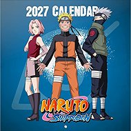 Naruto - Nástěnný kalendář 2027 - Wall Calendar