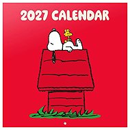 Snoopy - Nástěnný kalendář 2027 - Wall Calendar