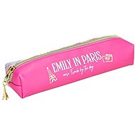 Emily in Paris purple - pencil case, pink - School Case