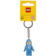 LEGO® Guy in a shark costume - Keychain