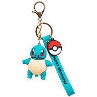Kids Pokémon Squirtle keychain with loop and carabiner - Keychain