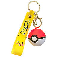 Pokémon Pokébal key ring with loop and carabiner - Keychain