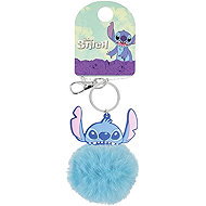 Stitch: - baby key ring with pompom - Keychain