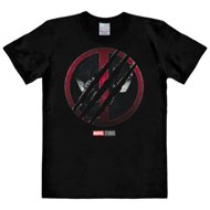 Marvel Deadpool and Wolverine: Ripped logo - Men's tričko M - T-Shirt