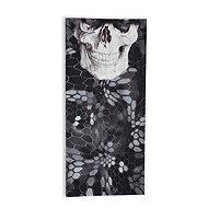 Scary black and white skull – neck warmer - Neck Warmer
