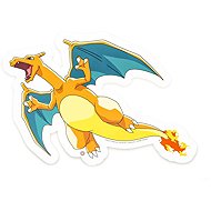 Pokémon: Charizard - LED wall lamp 30 cm - Decorative Lighting