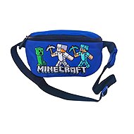 Minecraft kidney, blue - Bum Bag