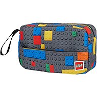 LEGO Bags Colourful Bricks - Toiletries Bag with Wrist Strap - Make-up Bag