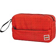 LEGO Bags Brick Dots Red - Toiletry Bag with Wrist Strap - Make-up Bag