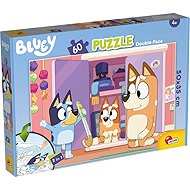 Lisciani Bluey with Hockey Stick Plus 60 Pieces (with colouring book) - Puzzle - Jigsaw Puzzle
