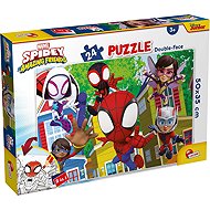 Lisciani Spidey and His Amazing Friends: This is the Team Plus 24 Pieces (with colouring book) - Puz - Jigsaw Puzzle