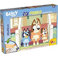 Lisciani Bluey on the Bench 24 Pieces (with colouring picture) - Jigsaw Puzzle - Jigsaw Puzzle