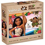 Lisciani ECO Vaiana 2 48-Piece Puzzle (with Colouring Page) - Jigsaw Puzzle