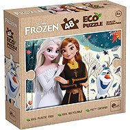 Lisciani ECO Frozen 48-Piece Puzzle (with Colouring Page) - Jigsaw Puzzle