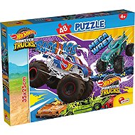 Lisciani Hot Wheels: Monster Trucks 48 dílků - puzzle - Jigsaw Puzzle