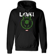 Marvel Loki: Distressed logo - Men's hoodie 2XL - Sweatshirt
