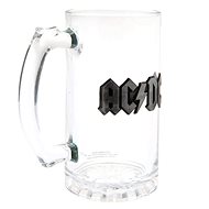 AC/DC - metal logo - glass bucket - Glass
