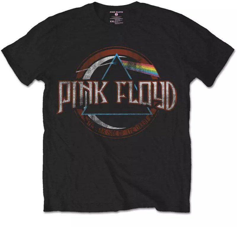 Pink Floyd: Dark Side of the Moon tričko black, L - T-Shirt