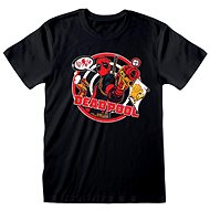 Marvel - Deadpool Badge - tričko L - T-Shirt
