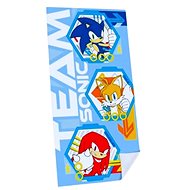 Sonic: Team - towel, 70 × 140 cm - Children's Bath Towel