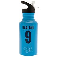 Manchester City FC: Haaland 9 And Club Crest Drinking Bottle - Drinking Bottle