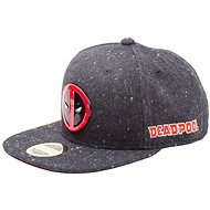 Diffused Marvel Deadpool Metal Badge Logo snapback cap - Baseball Cap