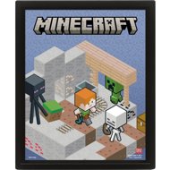 Minecraft: switching terrain- 3D image - Painting