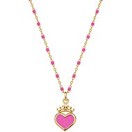 Disney Princess silver gold plated NS00057YL-157. EN - children's necklace - Necklace