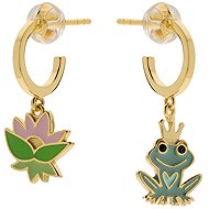 Disney Frog Prince Silver Gold Plated ES00064YZCL. EN - children's earrings - Earrings