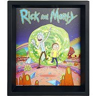 Rick And Morty: Portal - 3D Image - Painting
