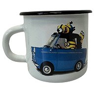 Olymp Enamel Mug 8cm White, Minions 0.37L, Car - Mug