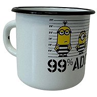Olymp Enamel Mug 8 cm White, Minions 0.37L, 99% adorable - Mug