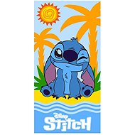 Aymax Lilo and Stitch, palm trees - Bath Towel