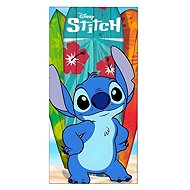 Aymax Lilo and Stitch, surfs - Bath Towel