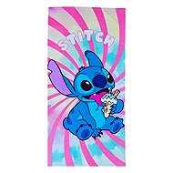 Aymax Lilo and Stitch, ice cream - Bath Towel