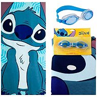Disney Lilo & Stitch: Stitch - Towel and Swimming Goggles Set - Bath Towel