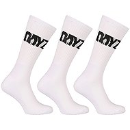 DayZ SURVIVOR 3PACK white high socks, size 37-41 - Socks