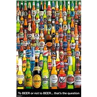 Beer bottles - poster - Poster