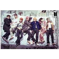BTS - Group Bed - poster - Poster
