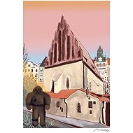 Be Nice EKO poster Prague secrets Golem A5 - Poster