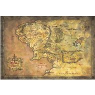The Lord Of The Rings - Lord Of The Rings - Map Of Middle Earth - poster - Poster