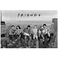 Friends: Lunch On A Skyscraper - Poster