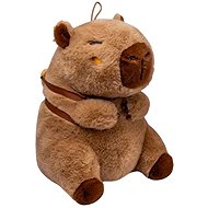 Kawaii Capybara: Burger - Plush Toy, 25cm - Soft Toy
