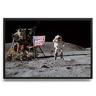 John Young On The Moon 50 × 70 cm - Poster