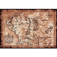The Lord Of The Rings: map - poster - Poster