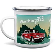 It's a Pity Not to Buy ŠN Wartburg 353 Enamel Mug 330ml - Travel Mug