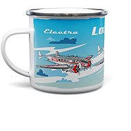Too Good Not to Buy Lockheed L-10 Electra Enamel Mug 330ml - Travel Mug