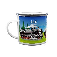It's a Pity Not to Buy Enamel Mug Locomotive 464"Bulik" 330ml - Travel Mug