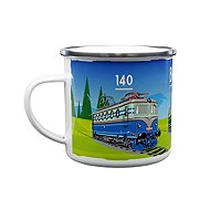 It's a Pity Not to Buy Enamel Mug Locomotive 140"Bobina" 330ml - Travel Mug