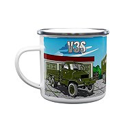 A Bargain Not to Be Missed ŠN Tin Mug Lorry V3S Box 330ml - Travel Mug